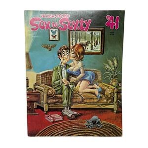 SEX TO SEXTY Adult Humor Book‎ #41 "Vacuum Packed" Vintage Comic 1972